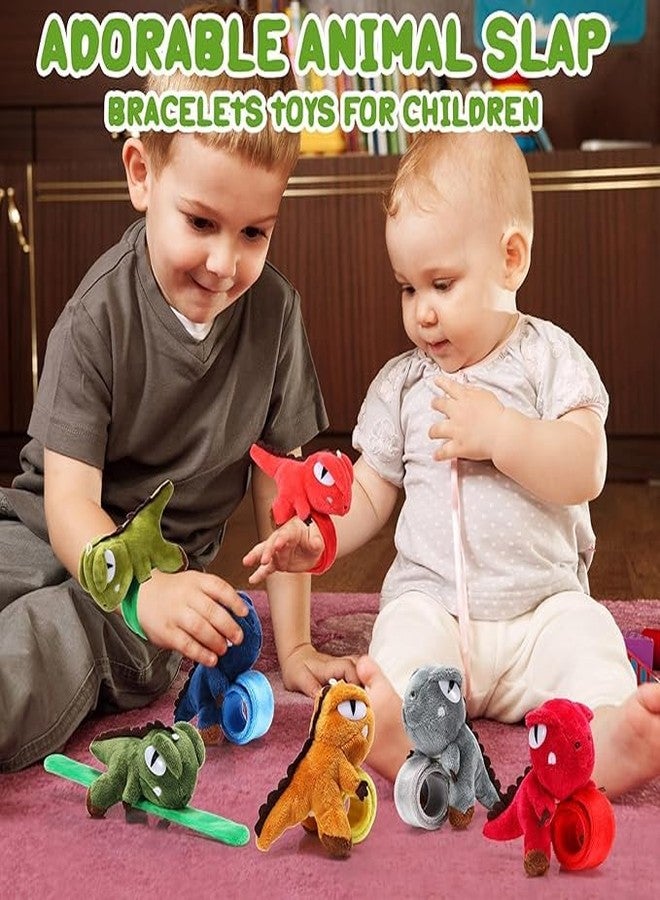 El Regalo Cute & Unique Plush Dinosaur Slap Band Rakhi for Kids/Brothers- Fluffy/Soft Dino Fun Rakhi for Bhai - Image 3